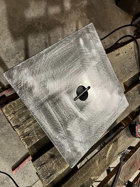 Hotovo, pohled na víko z vrchu.