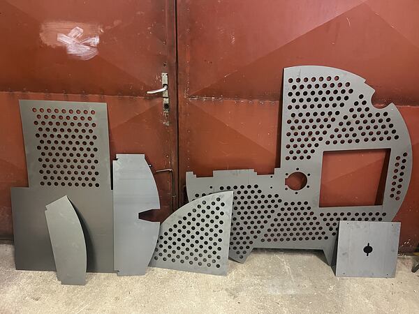 Dorazily výpalky od firmy Semet.